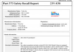 203 万辆，因自动驾驶缺陷紧急召回，特斯拉：问题不大