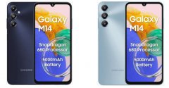 三星 Galaxy M14 4G 手机海外发布，配备 50M